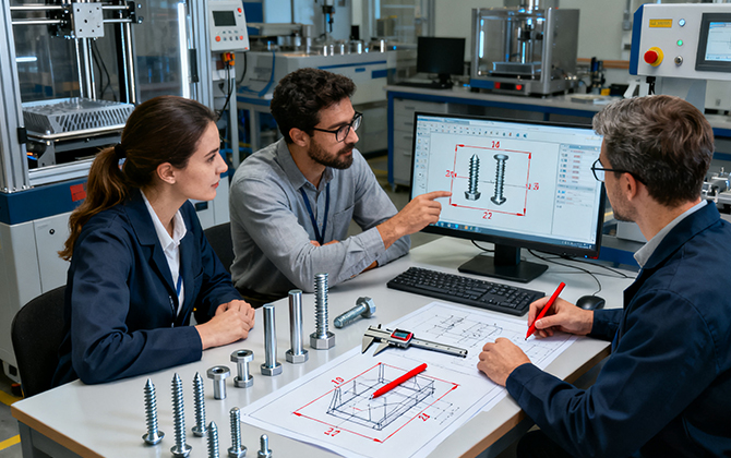 Fastener size and structure customization