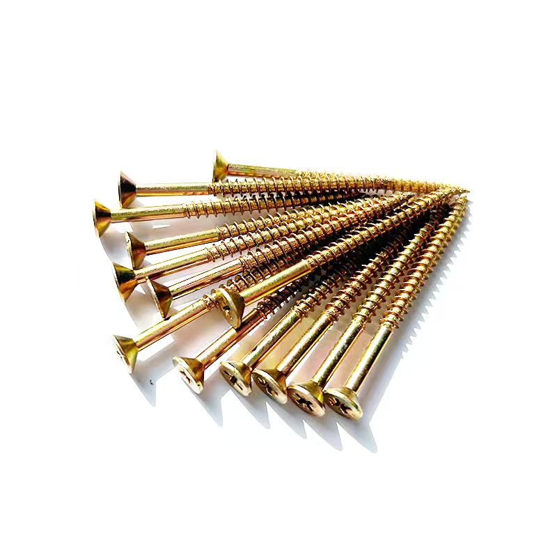 Yellow Zinc Chipboard Screws OEM 