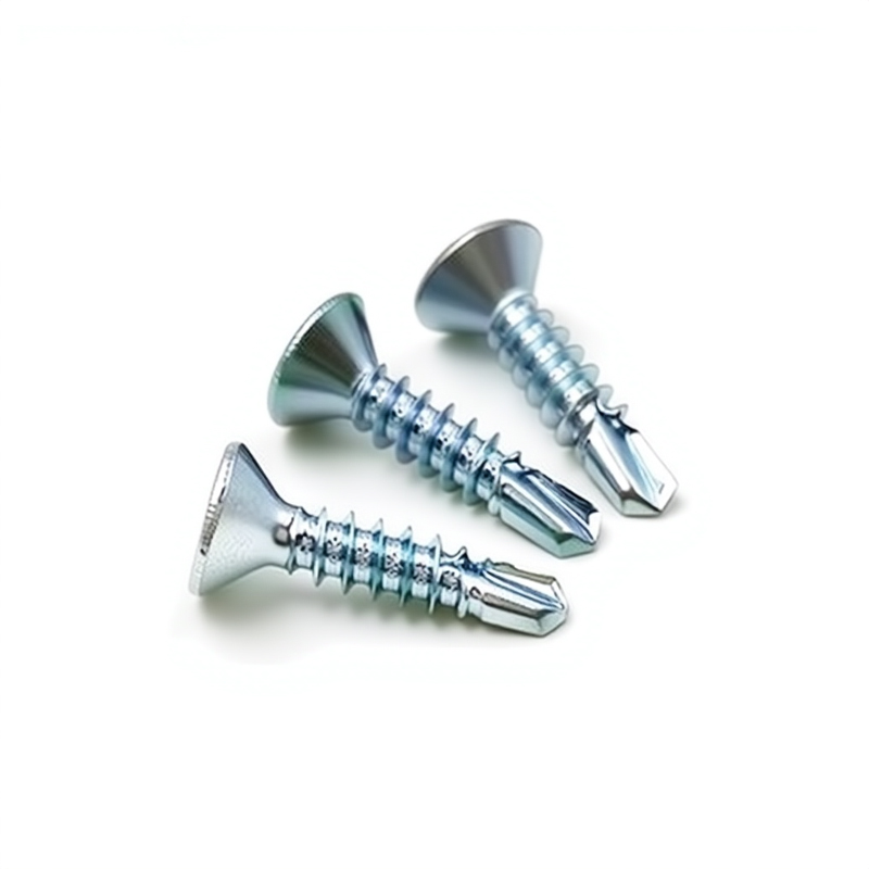 Wholesale Zinc-plated Flat Head Self-Drilling Screws