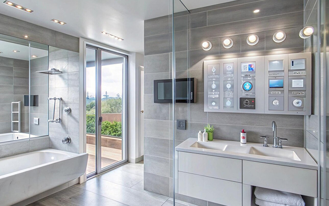 Kitchen and bathroom systems (fixtures, structural components, hardware)