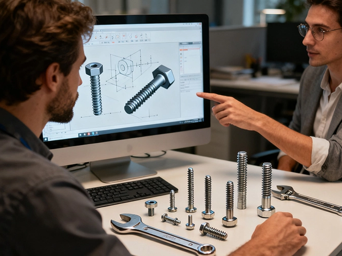 Detailed Explanation of The Differences Between Screws, Nuts, Bolts, And Nails