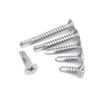 White Zinc Countersunk Head Self Drilling Screw for Metal