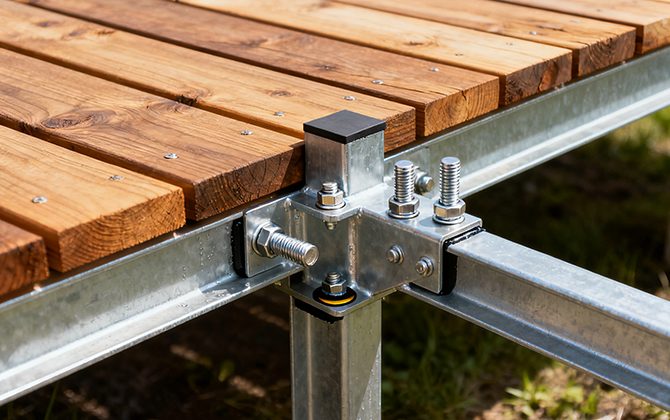 Deck and outdoor platform