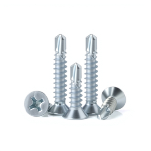 Wholesale Zinc-plated Flat Head Self-Drilling Screws