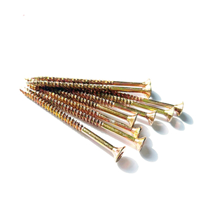 Yellow Zinc Chipboard Screws OEM 
