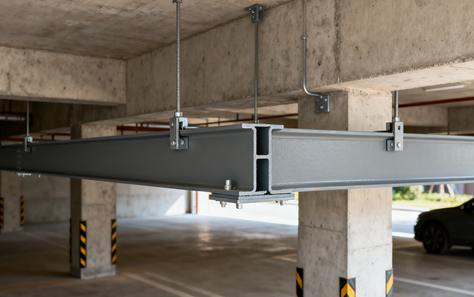 Infrastructure support fasteners (tunnels, bridges, utilities)