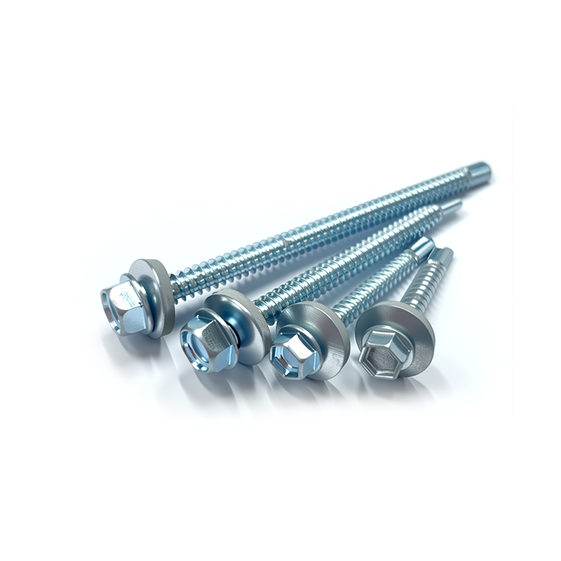 Metal Roofing Screws with Rubber Sealing Washer for Wood