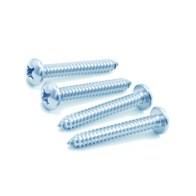 White Zinc Pan Head Self Tapping Screw Manufacturer