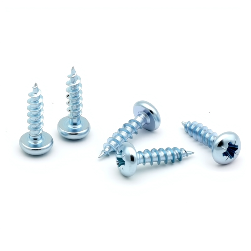 White Zinc Pan Head Self Tapping Screw Manufacturer