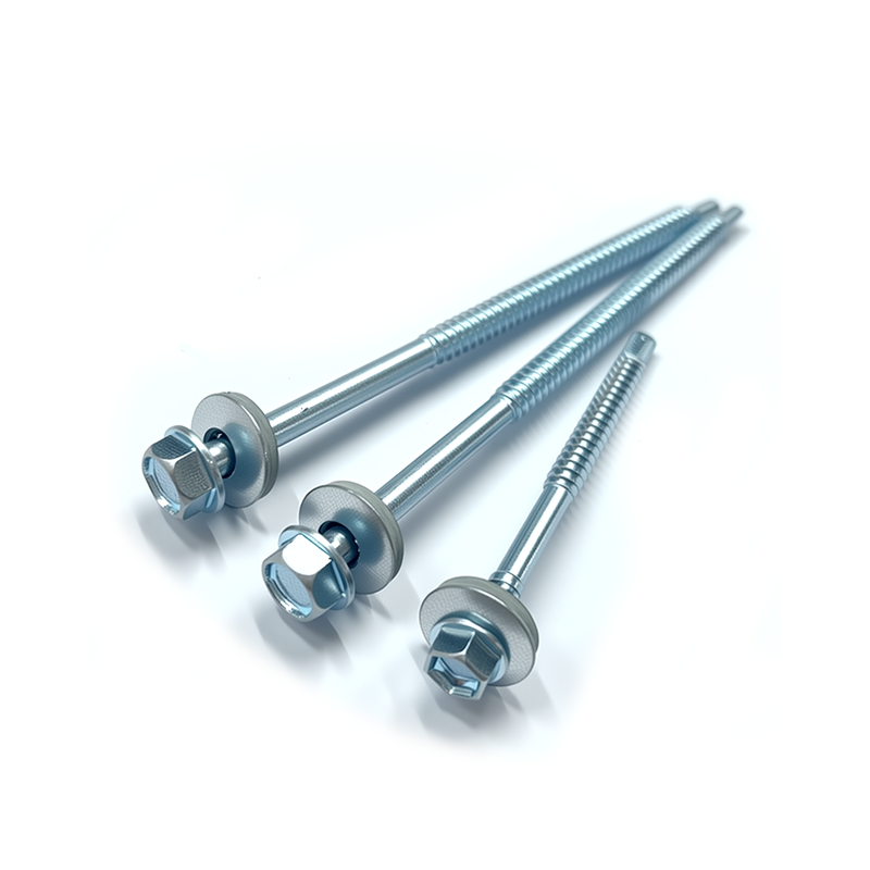 Metal Roofing Screws with Rubber Sealing Washer for Wood