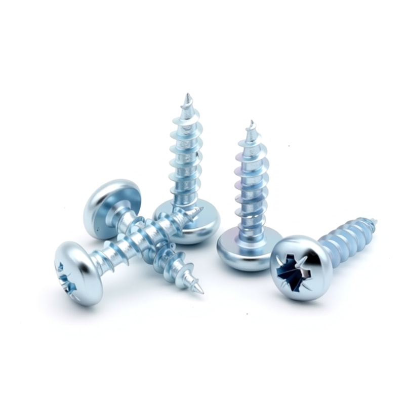 White Zinc Pan Head Self Tapping Screw Manufacturer